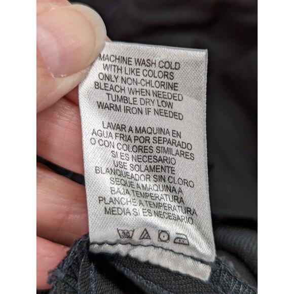 Miley Cyrus Max Azria Jeans Size 15 Black Leopard Print -0424B190 - Picture 4 of 9